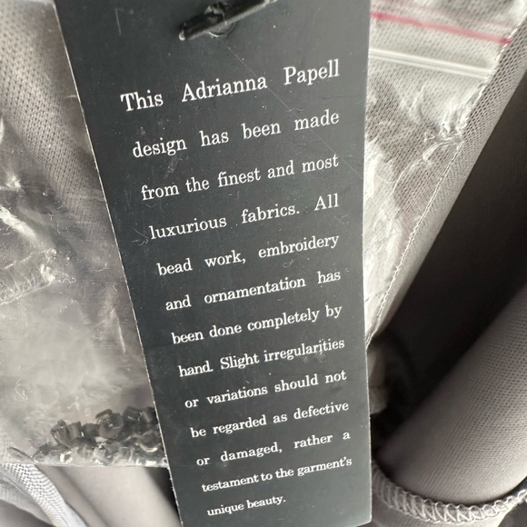 Adrianna Papell sequined scalloped dress - Picture 9 of 10